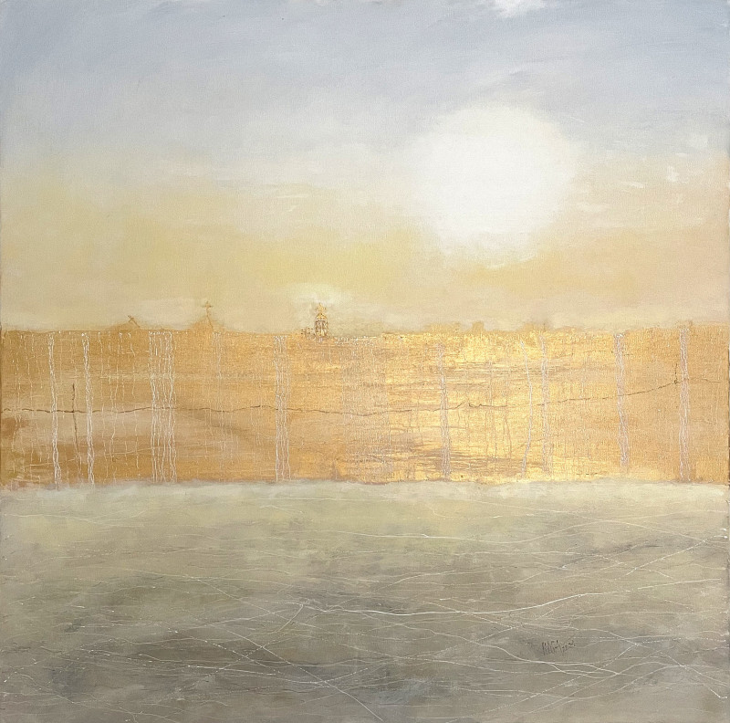 Inga Dambrauskienė tapytas paveikslas Venecija, Abstrakti tapyba , paveikslai internetu