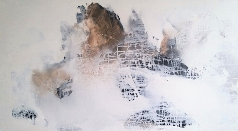 Dalia Kirkutienė tapytas paveikslas Karūna , Abstrakti tapyba , paveikslai internetu