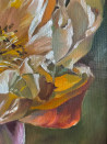 Sigita Paulauskienė tapytas paveikslas Vintažas, Gėlės , paveikslai internetu