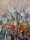 Česlovas Grigonis tapytas paveikslas Rudenėjantis Vilnius, Urbanistinė tapyba , paveikslai internetu