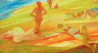 Saulius Kruopis tapytas paveikslas Poilsis prie jūros, Jūros , paveikslai internetu