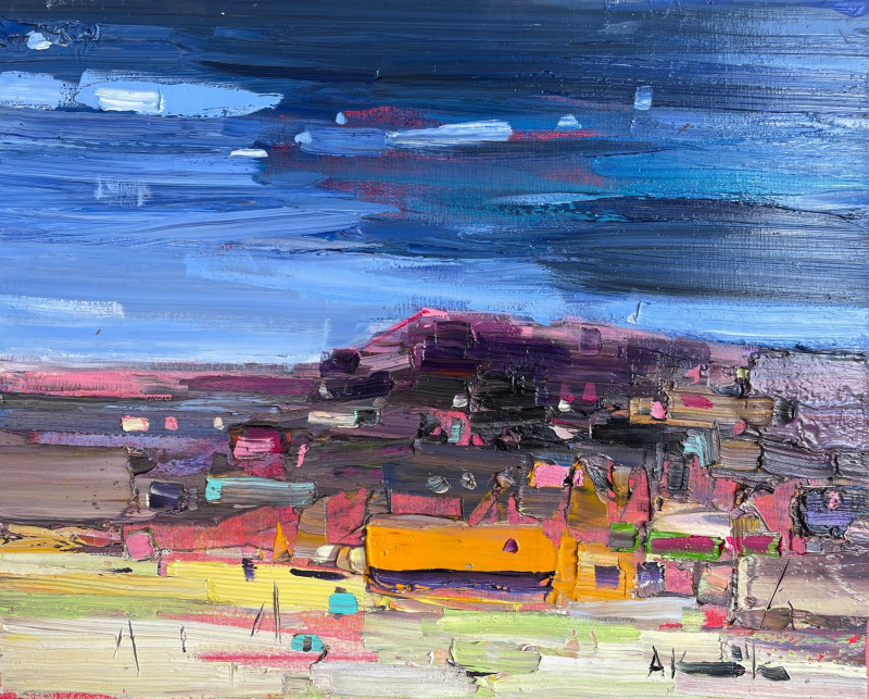 Arvydas Kašauskas tapytas paveikslas Peizažas, Peizažai , paveikslai internetu
