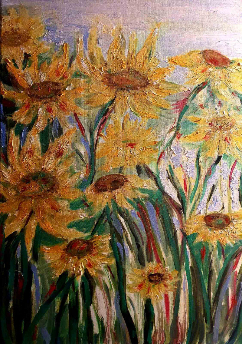 Zita-Virginija Tarasevičienė tapytas paveikslas Gėlės, Gėlės , paveikslai internetu