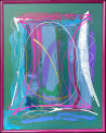 Daiva Kibildytė tapytas paveikslas Veidrodis, Abstrakti tapyba , paveikslai internetu