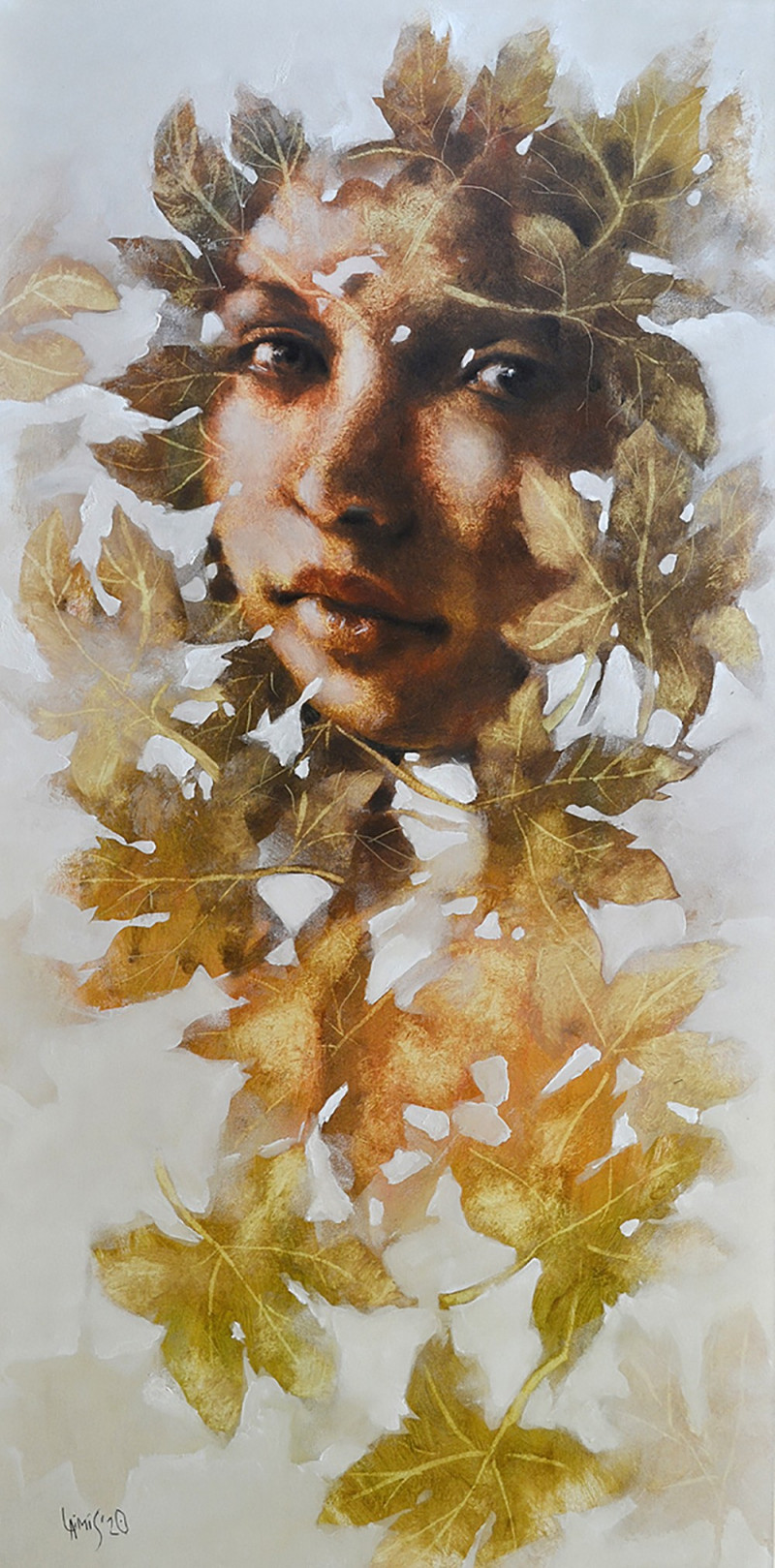 Laimonas Šmergelis tapytas paveikslas Nostalgija III, Išlaisvinta fantazija , paveikslai internetu