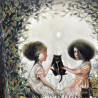 Laimonas Šmergelis tapytas paveikslas Eilinė diena parke, Išlaisvinta fantazija , paveikslai internetu