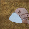 Rolana Čečkauskaitė tapytas paveikslas Saugus, Tapyba su žmonėmis , paveikslai internetu