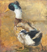 Going original painting by Onutė Juškienė. Animalistic Paintings