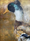 Onutė Juškienė tapytas paveikslas Einanti, Animalistiniai paveikslai , paveikslai internetu