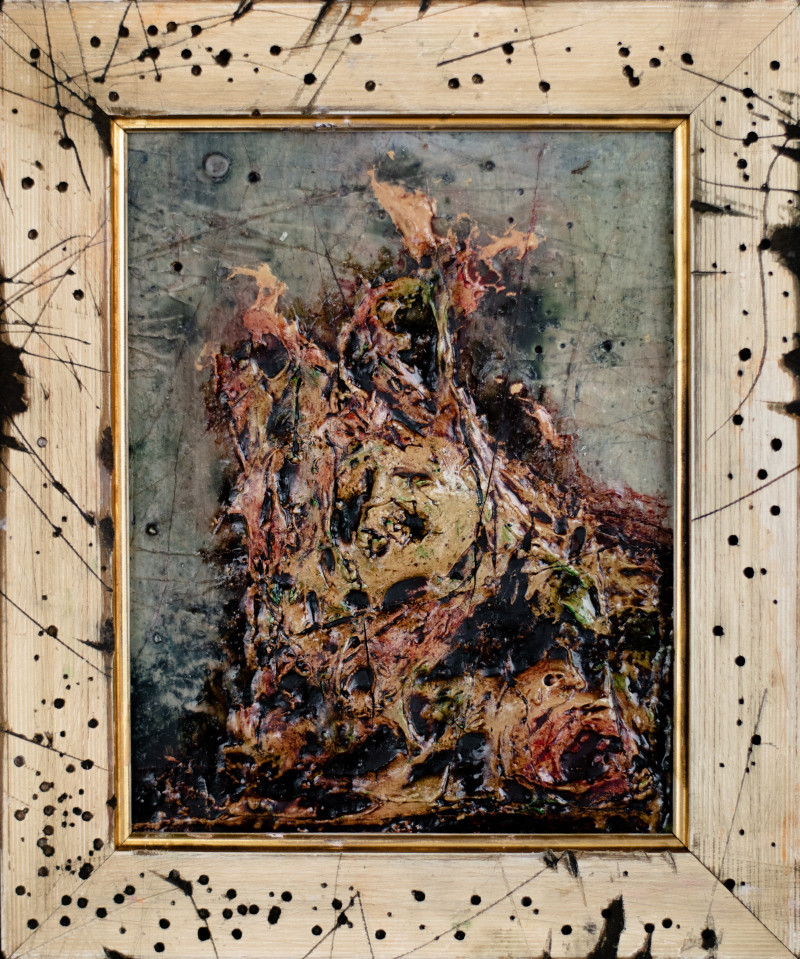 Arvydas Karvelis tapytas paveikslas Košė, Abstrakti tapyba , paveikslai internetu