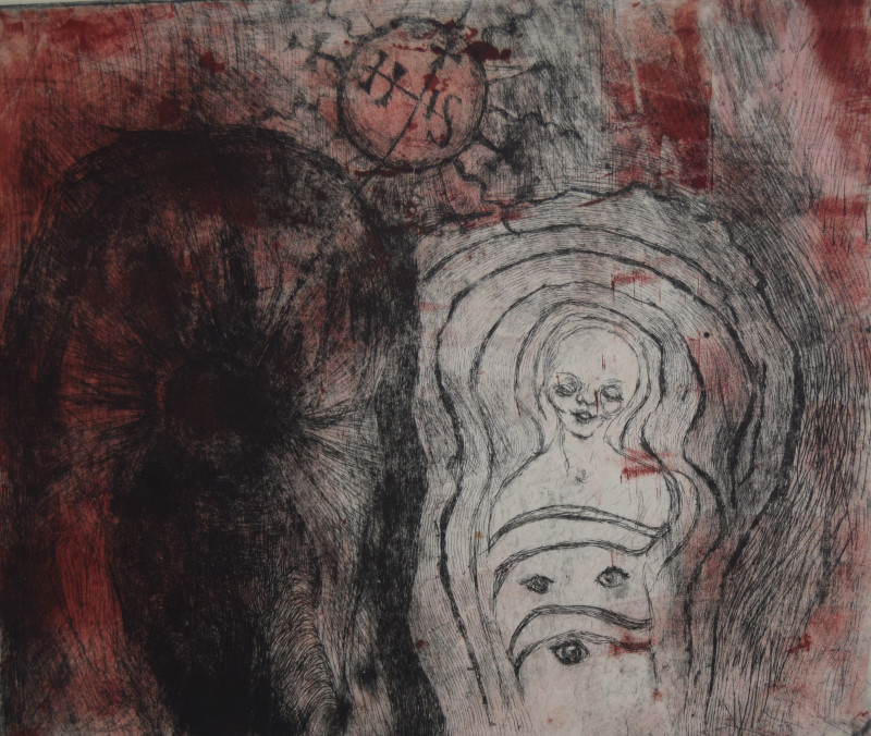Kristina Daniūnaitė tapytas paveikslas Gėris ir blogis, Išlaisvinta fantazija , paveikslai internetu
