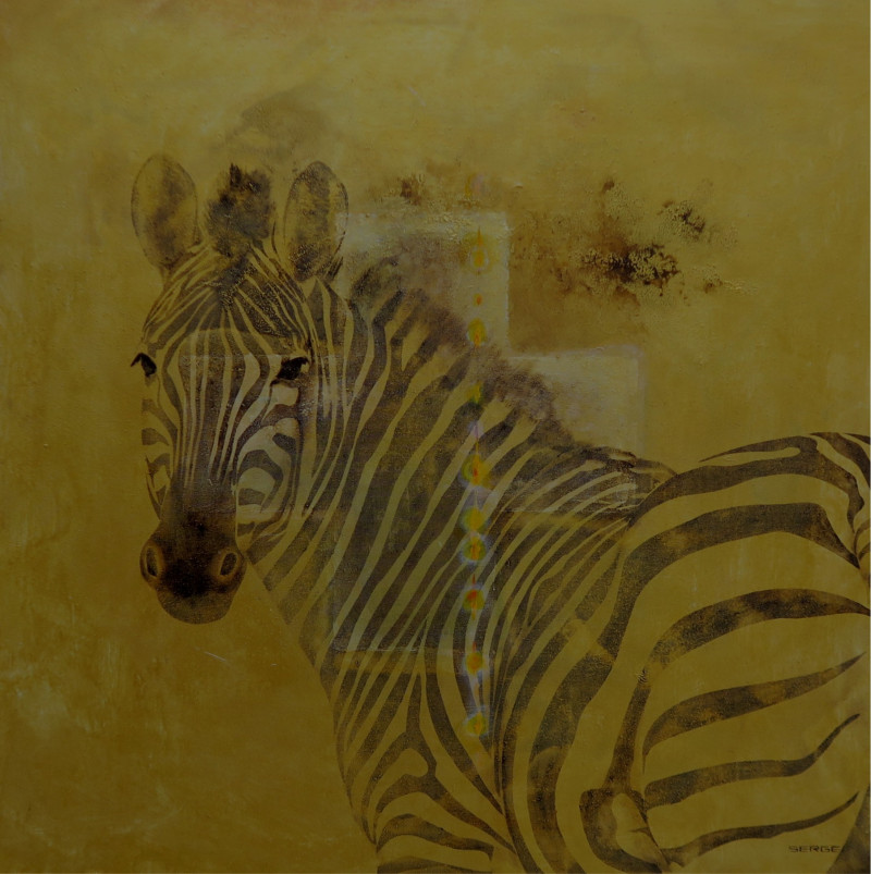 Safari 2 original painting by Sergejus Želobčastas. Animalistic Paintings