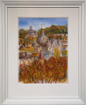 Dmitrij Zuj tapytas paveikslas Vilniaus rudens spalvos 3, Urbanistinė tapyba , paveikslai internetu