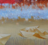 Artūras Braziūnas tapytas paveikslas Palankaus vėjo belaukiant, Ramybe dvelkiantys , paveikslai internetu