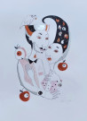 Salvija Zakienė tapytas paveikslas Obuolių sode, Nepataisomiems romantikams , paveikslai internetu