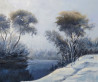 The Beginning of Winter original painting by Aloyzas Pacevičius. Landscapes