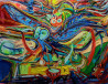 Arvydas Martinaitis tapytas paveikslas Pelėdos, Animalistiniai paveikslai , paveikslai internetu