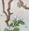 Cherries, it's Spring / donation to Ukraine original painting by Kristina Asinus. Slava Ukraini