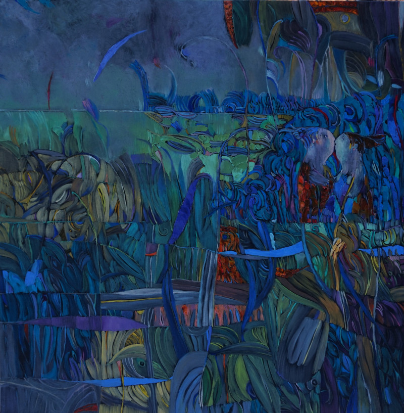 Šarūnas Šarkauskas tapytas paveikslas Atostogos, Fantastiniai paveikslai , paveikslai internetu