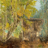Onutė Juškienė tapytas paveikslas Vasaros etiudas, Peizažai , paveikslai internetu