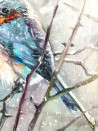 Sigita Paulauskienė tapytas paveikslas Sninga, Animalistiniai paveikslai , paveikslai internetu