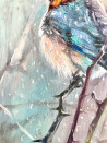 Sigita Paulauskienė tapytas paveikslas Sninga, Animalistiniai paveikslai , paveikslai internetu