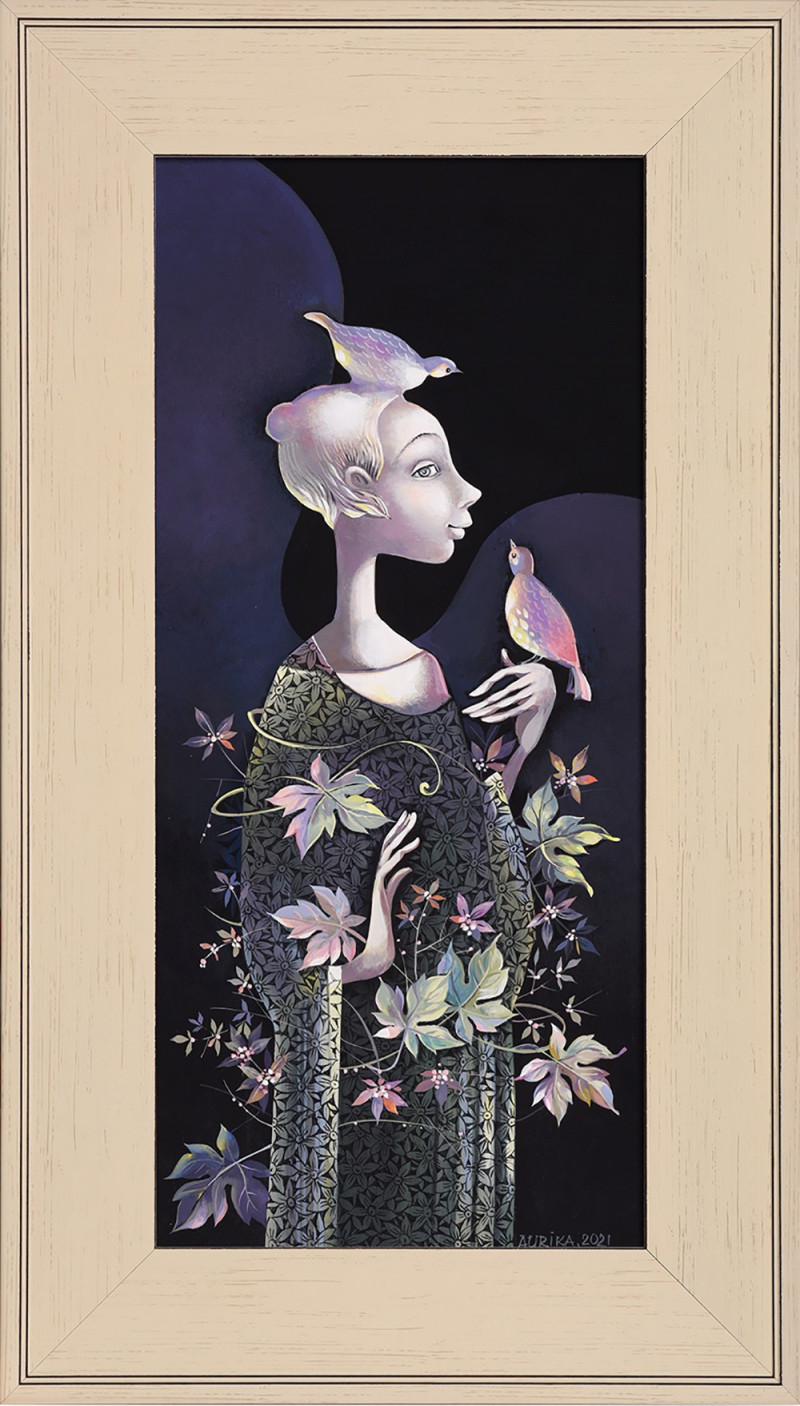 Aurika tapytas paveikslas Paslapčių Angelas, Išlaisvinta fantazija , paveikslai internetu