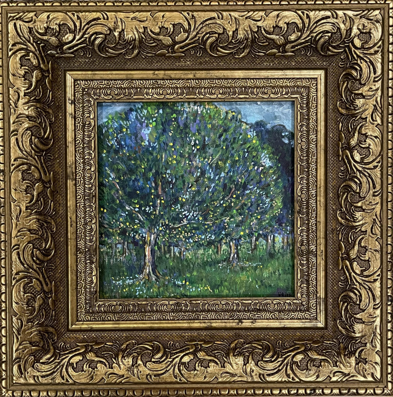 Daiva Karaliūtė tapytas paveikslas Žydintys sodai, Peizažai , paveikslai internetu