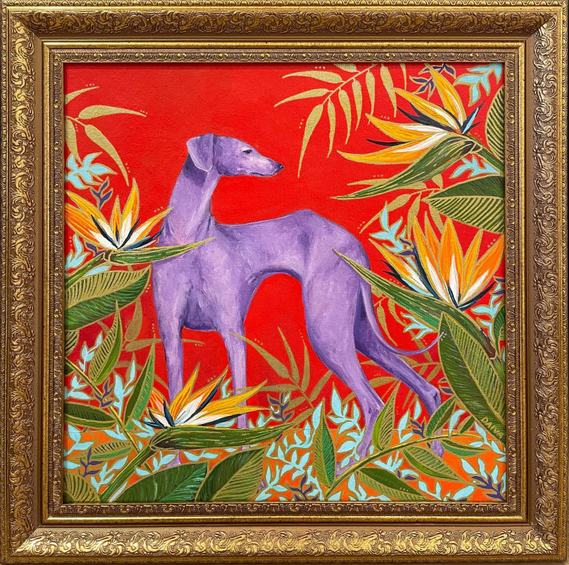 Daiva Karaliūtė tapytas paveikslas Lost in Paradise, Animalistiniai paveikslai , paveikslai internetu