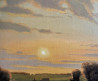Rimantas Virbickas tapytas paveikslas Šiltas vakaras, Peizažai , paveikslai internetu