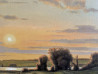 Rimantas Virbickas tapytas paveikslas Šiltas vakaras, Peizažai , paveikslai internetu