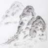 Indrė Beinartė tapytas paveikslas Kalnai-vanduo III, Peizažai , paveikslai internetu