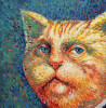 Laimonas Šmergelis tapytas paveikslas Van Katinas, Animalistiniai paveikslai , paveikslai internetu