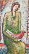 Romas Žmuidzinavičius tapytas paveikslas Meilė, Moters grožis , paveikslai internetu