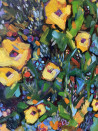 Daiva Karaliūtė tapytas paveikslas Saulėgrąžos, Gėlės , paveikslai internetu