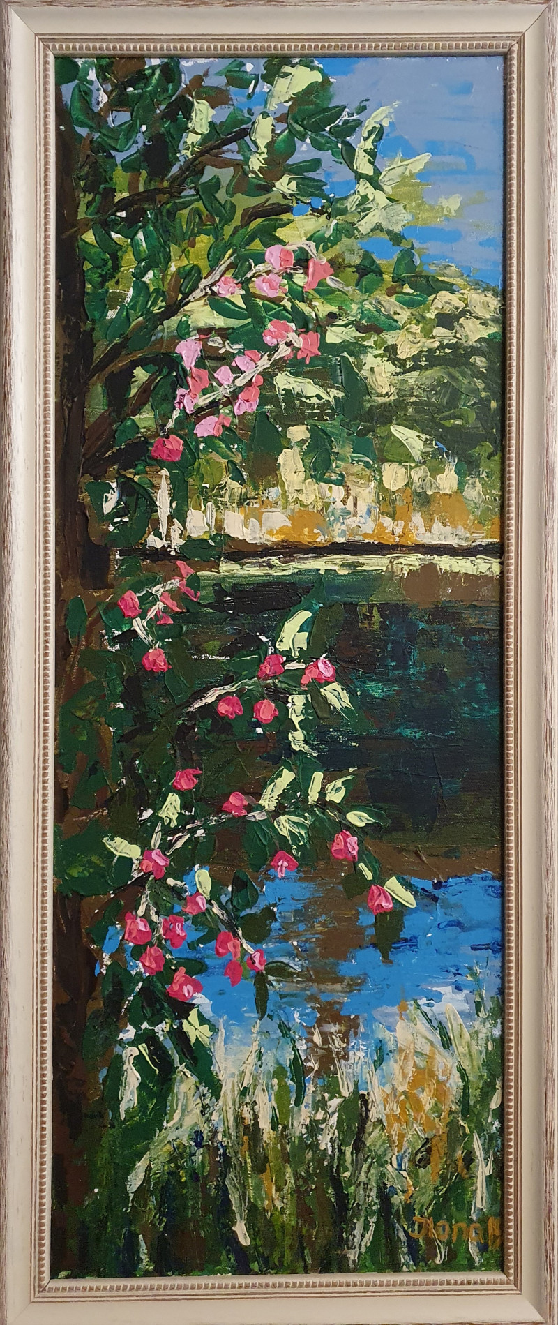 Ilona Venckienė tapytas paveikslas Jūros upė, Peizažai , paveikslai internetu