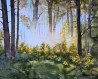 Algirdas Zibalis tapytas paveikslas Ten šviesu, Peizažai , paveikslai internetu