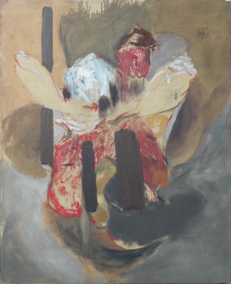 Darius Rakauskas tapytas paveikslas Jie 2, Abstrakti tapyba , paveikslai internetu