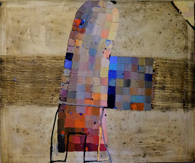 Rytas Jurgelis tapytas paveikslas Keleivis, Abstrakti tapyba , paveikslai internetu