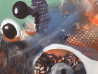 Alma Karalevičienė tapytas paveikslas Pasirinkimas, Abstrakti tapyba , paveikslai internetu