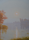 Rimantas Virbickas tapytas paveikslas Romantiškas rytas, Peizažai , paveikslai internetu