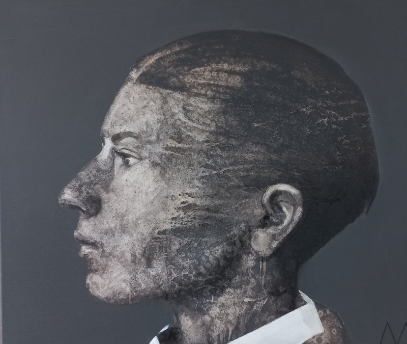 Miglė Kosinskaitė tapytas paveikslas Grethen, Tapyba su žmonėmis , paveikslai internetu