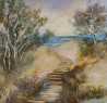 Dunes original painting by Birutė Butkienė. Landscapes