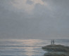 Rimantas Virbickas tapytas paveikslas Naktis prie šiltos jūros, Ramybe dvelkiantys , paveikslai internetu
