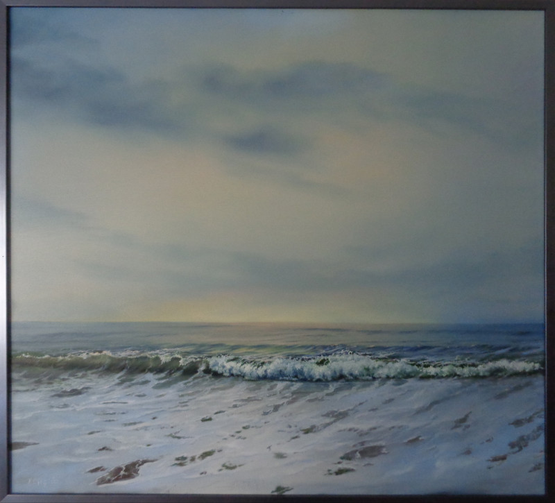 Povilas Dirgėla tapytas paveikslas Jūra 59, Jūros , paveikslai internetu