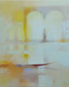 Aistė Jurgilaitė tapytas paveikslas Naujos dienos pradžia, Abstrakti tapyba , paveikslai internetu