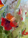 Sigita Paulauskienė tapytas paveikslas Aguonos, Gėlės , paveikslai internetu
