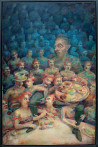 Eglė Colucci tapytas paveikslas Scenos baimė, Išlaisvinta fantazija , paveikslai internetu