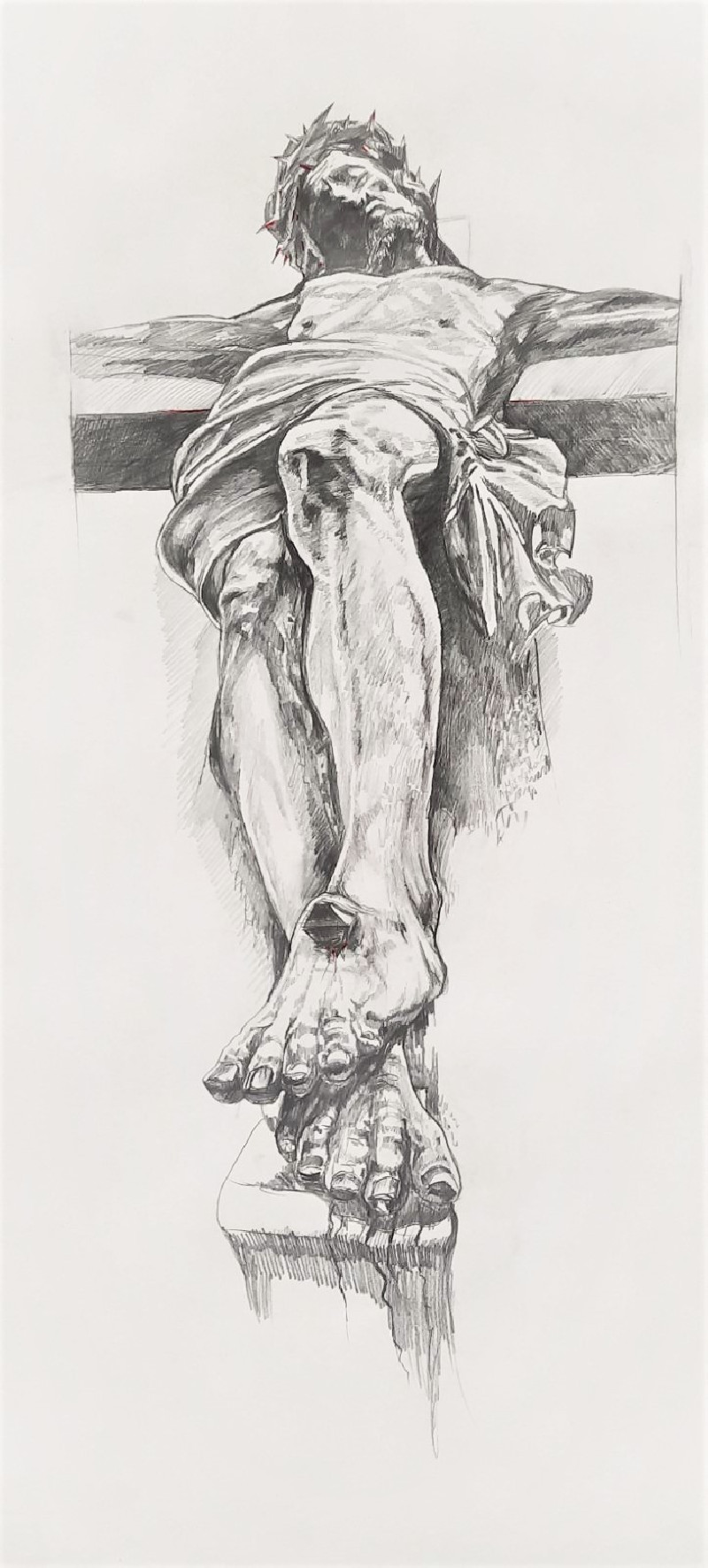 Aidas Mikelėnas tapytas paveikslas Jėzus, Sakralinis , paveikslai internetu
