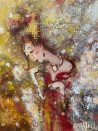 Genutė Burbaitė tapytas paveikslas Angelas, Angelų kolekcija , paveikslai internetu
